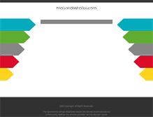 Tablet Screenshot of maisondeshalles.com